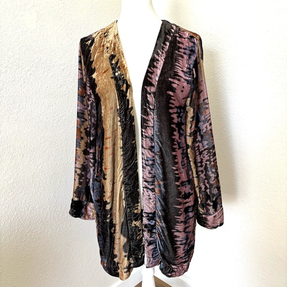 Johnny Was Jackets & Blazers - Johnny Was Cropped Velvet Kimono Size XS